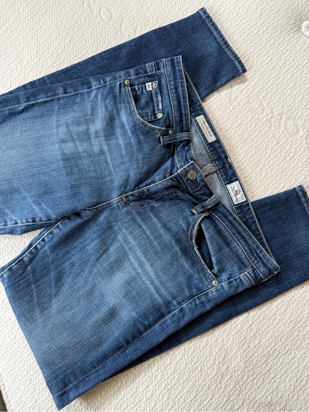AG Adriano Goldschmied Stevie Ankle Jeans Straight Leg